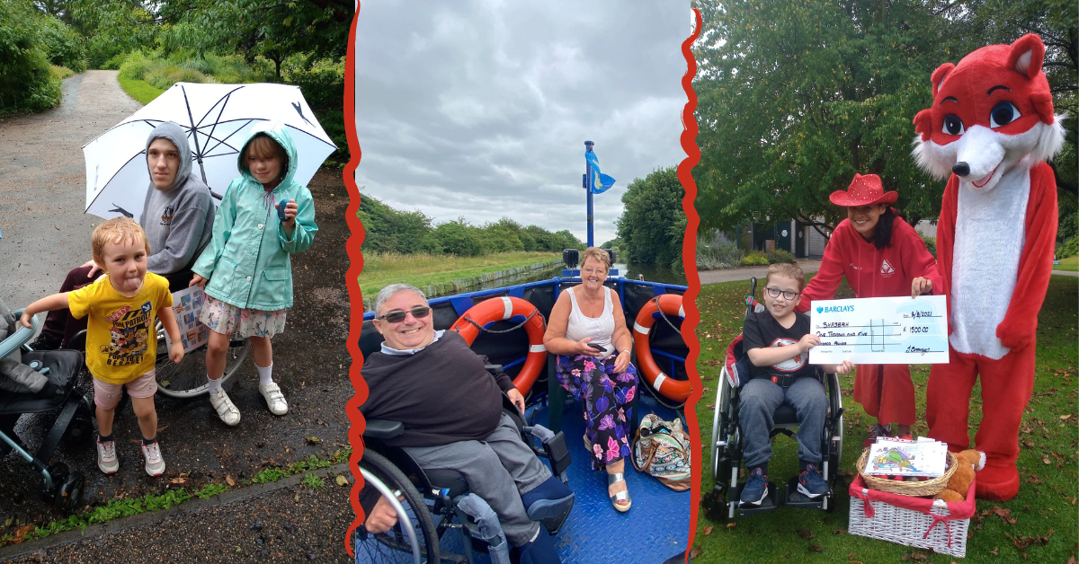 A Collage Of Three Photos Showing Various People Enjoying Our Charity Events.